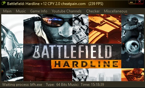 Battlefield Hardline v2.0 (Origin) Trainer +12