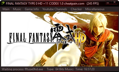 Final Fantasy Type-0 HD v1.0 (Steam) Trainer +11