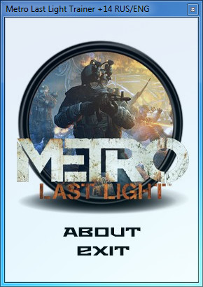 Metro : Last Light  v1.0.0.5 Trainer +14