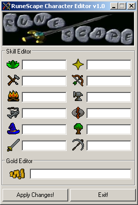 RuneScape - Character Editor v1.0