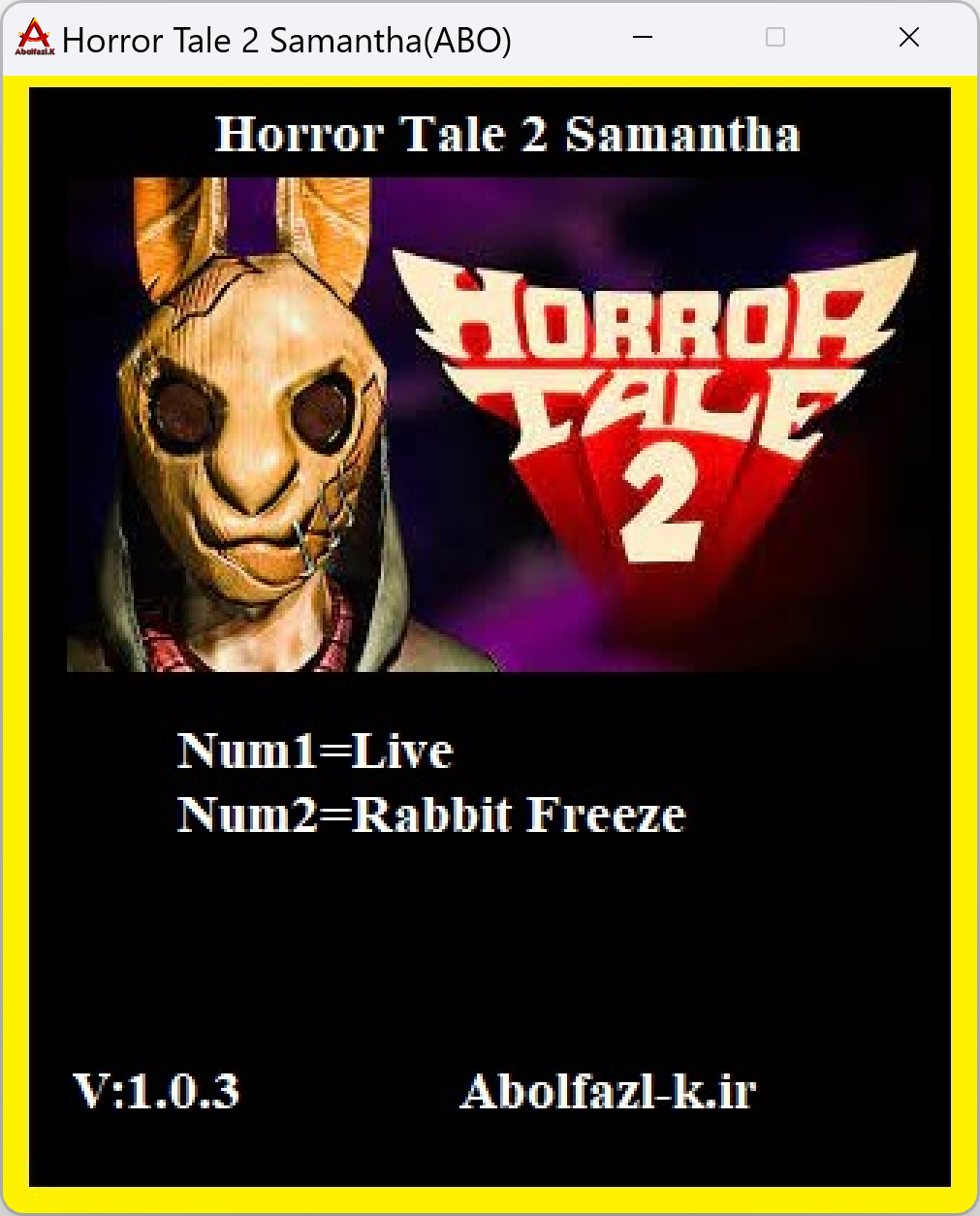 Horror Tale 2: Samantha v1.0.3 Trainer +2