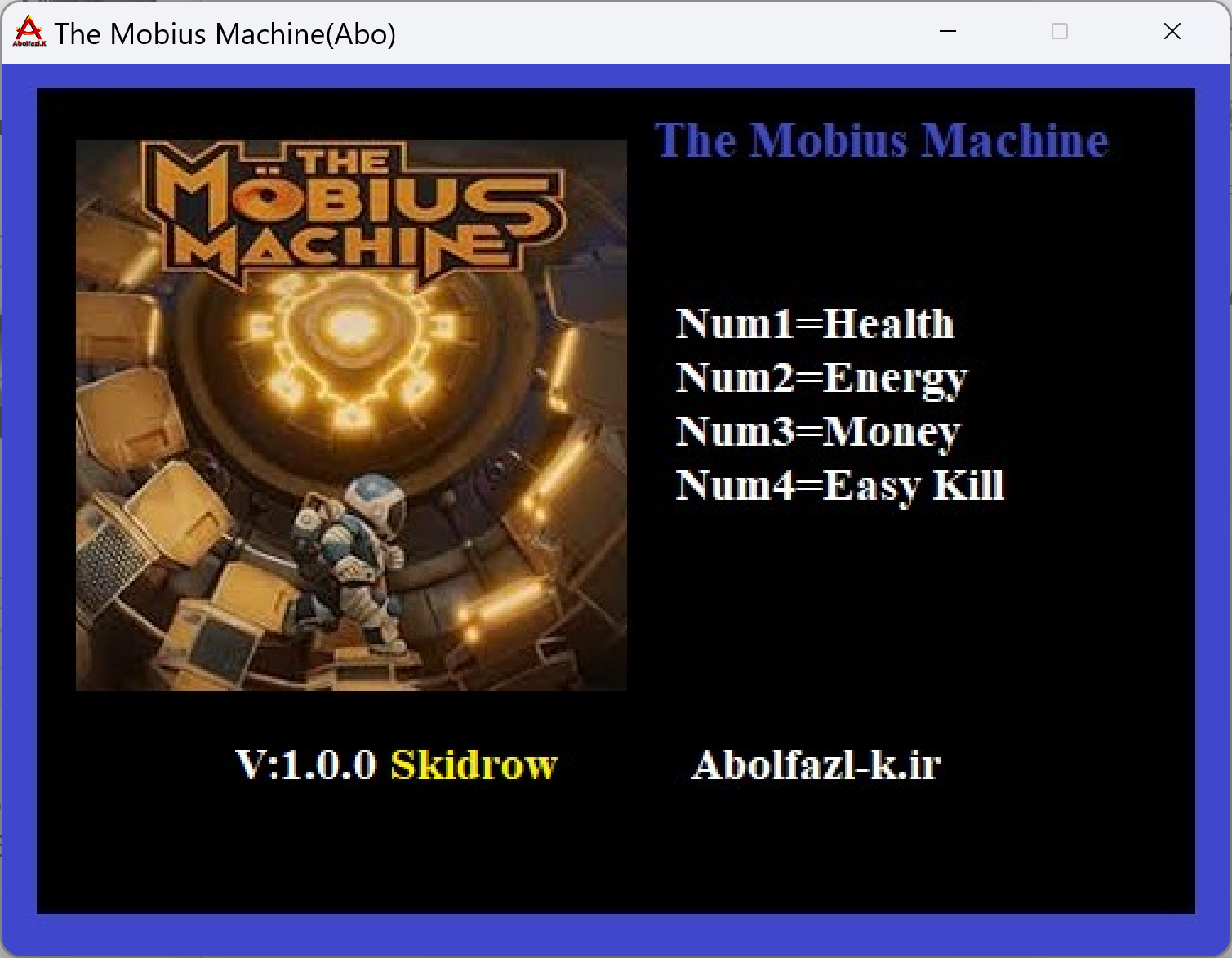 The Mobius Machine Trainer +4