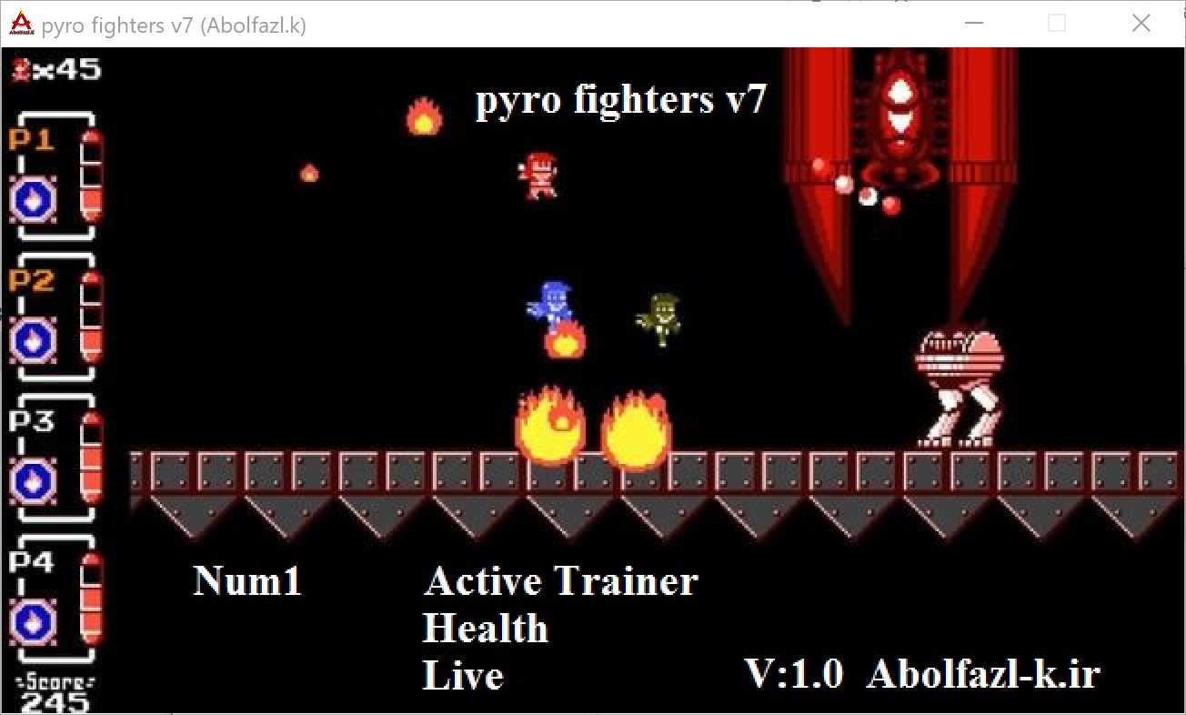 Pyro Fighters v7 Trainer +2