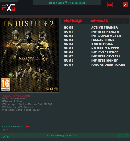 Injustice 2 v20180522 Trainer +9