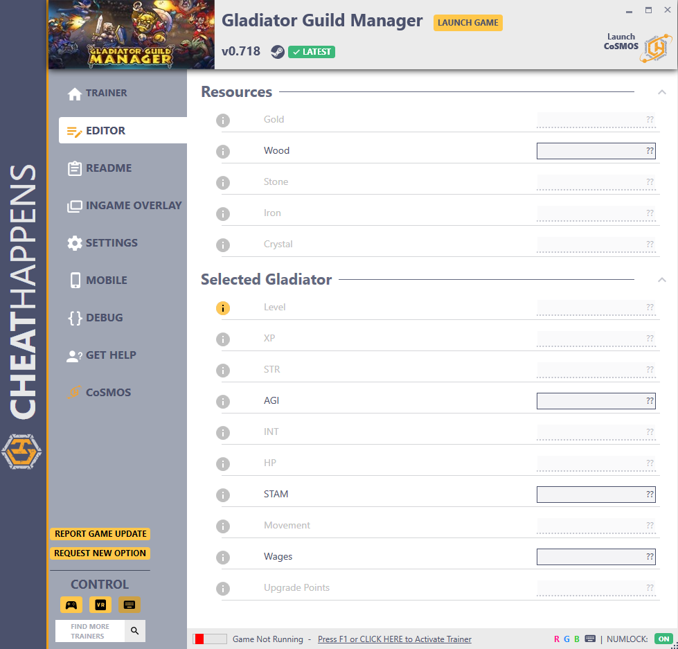 Gladiator Guild Manager v0.718 Trainer +16
