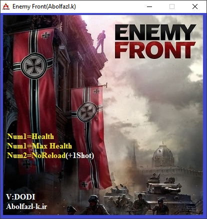 enemy front pc trainer