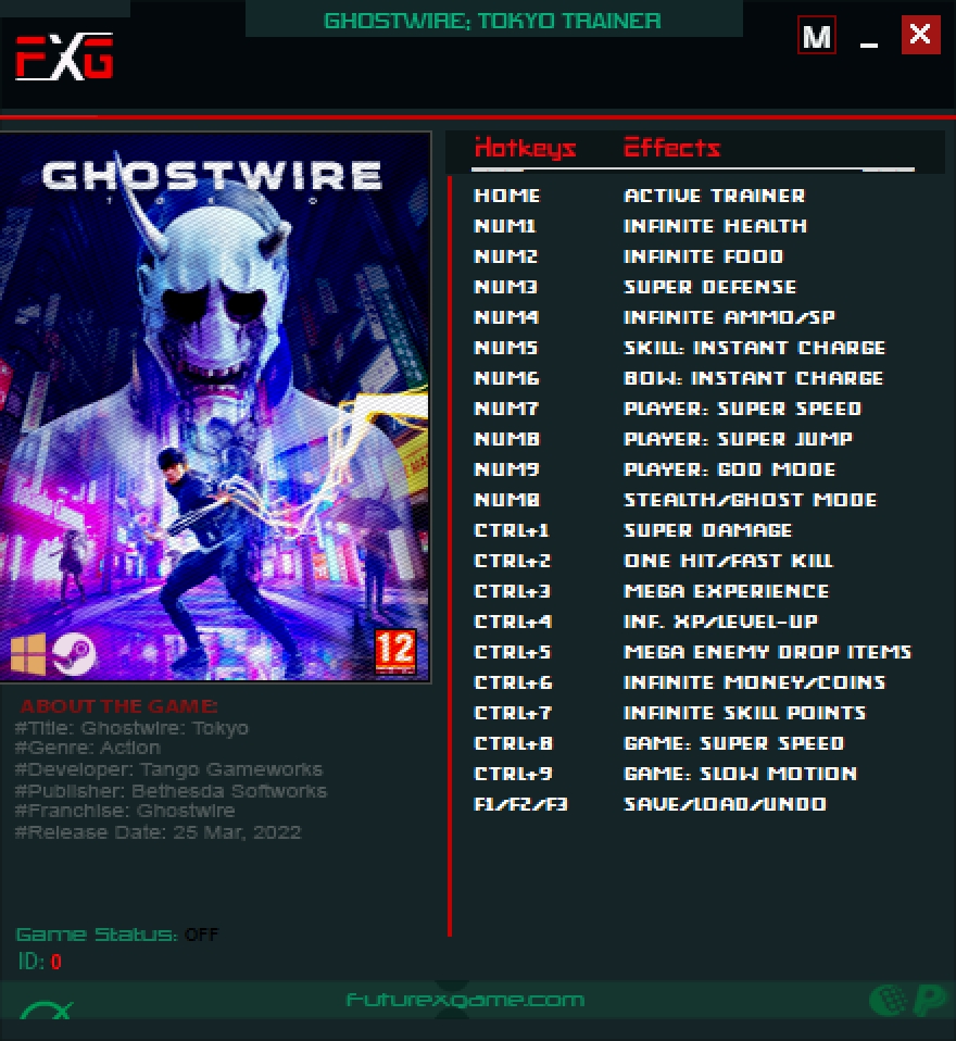 Ghostwire: Tokyo v1.02 Trainer +20