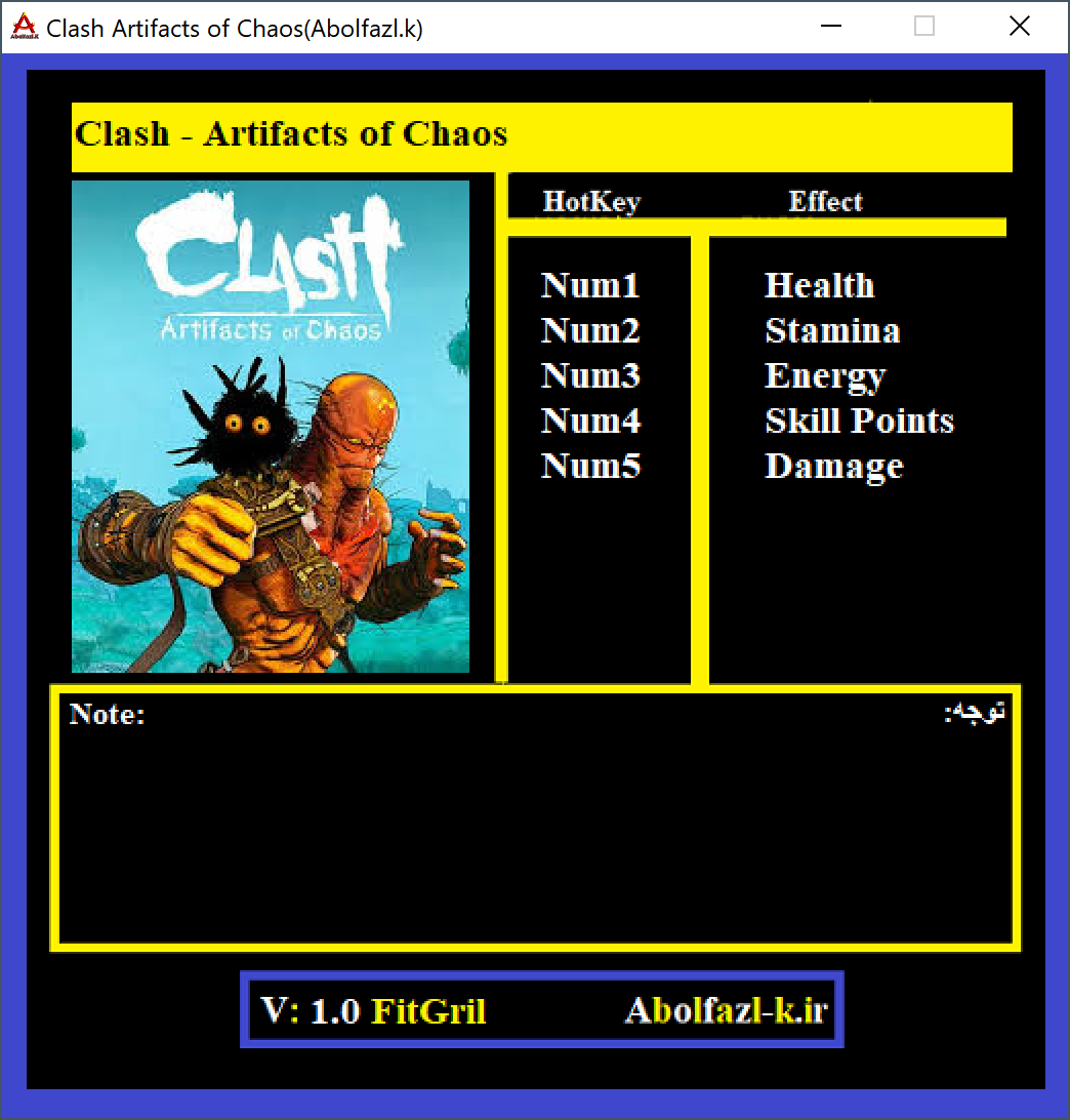 Clash: Artifacts of Chaos Trainer +5