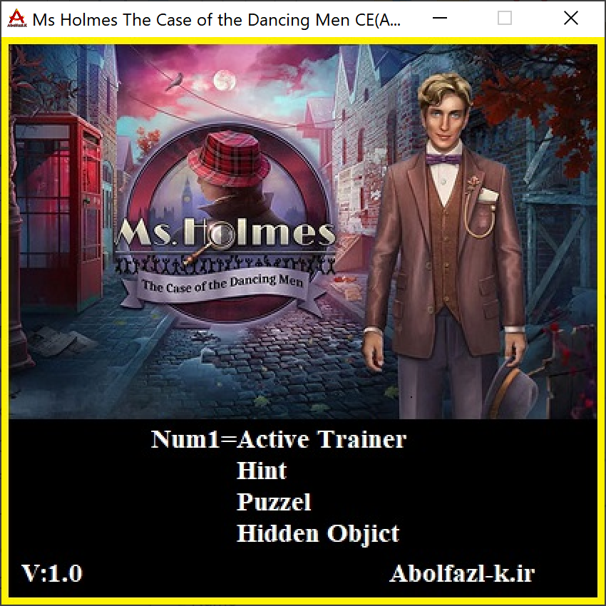 Ms. Holmes: The Case of the Dancing Men Collector's Edition Trainer +3