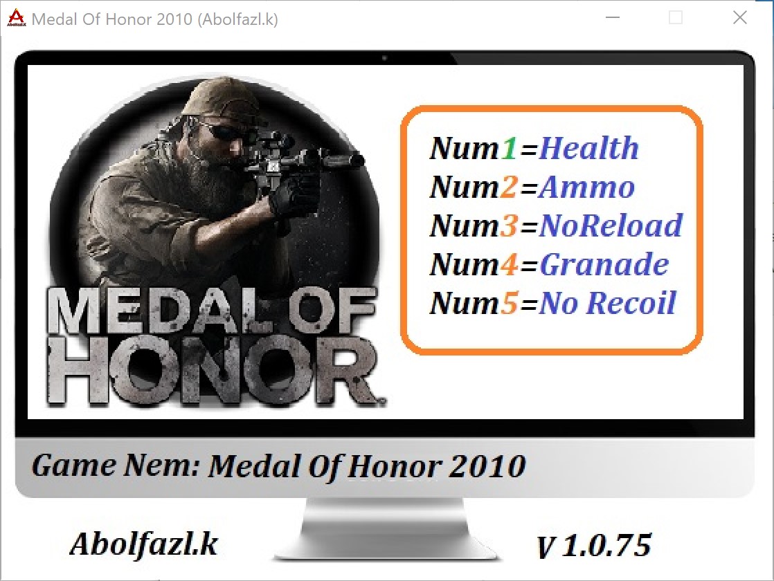 Medal of honor трейнер